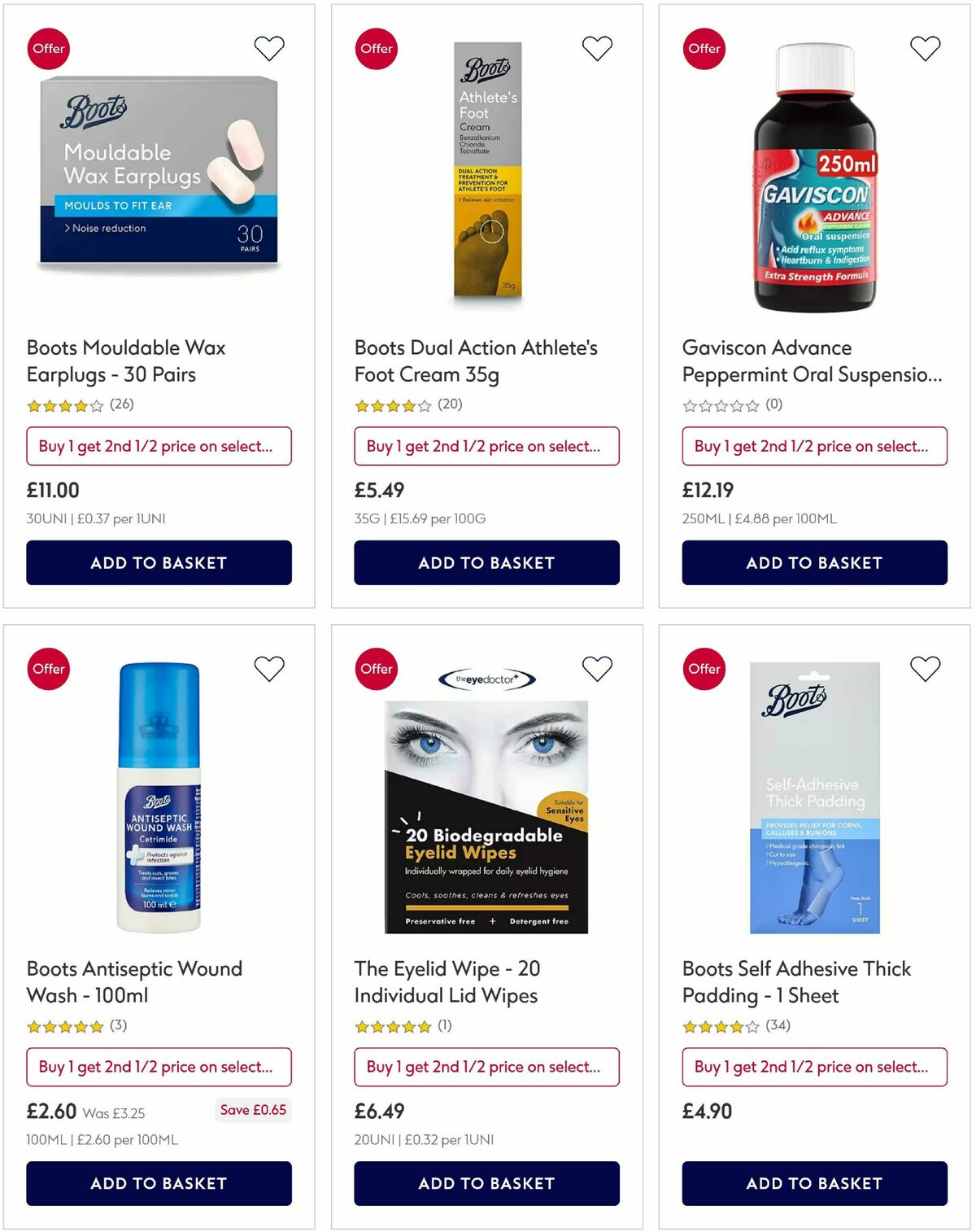 Boots Offers from 24 April