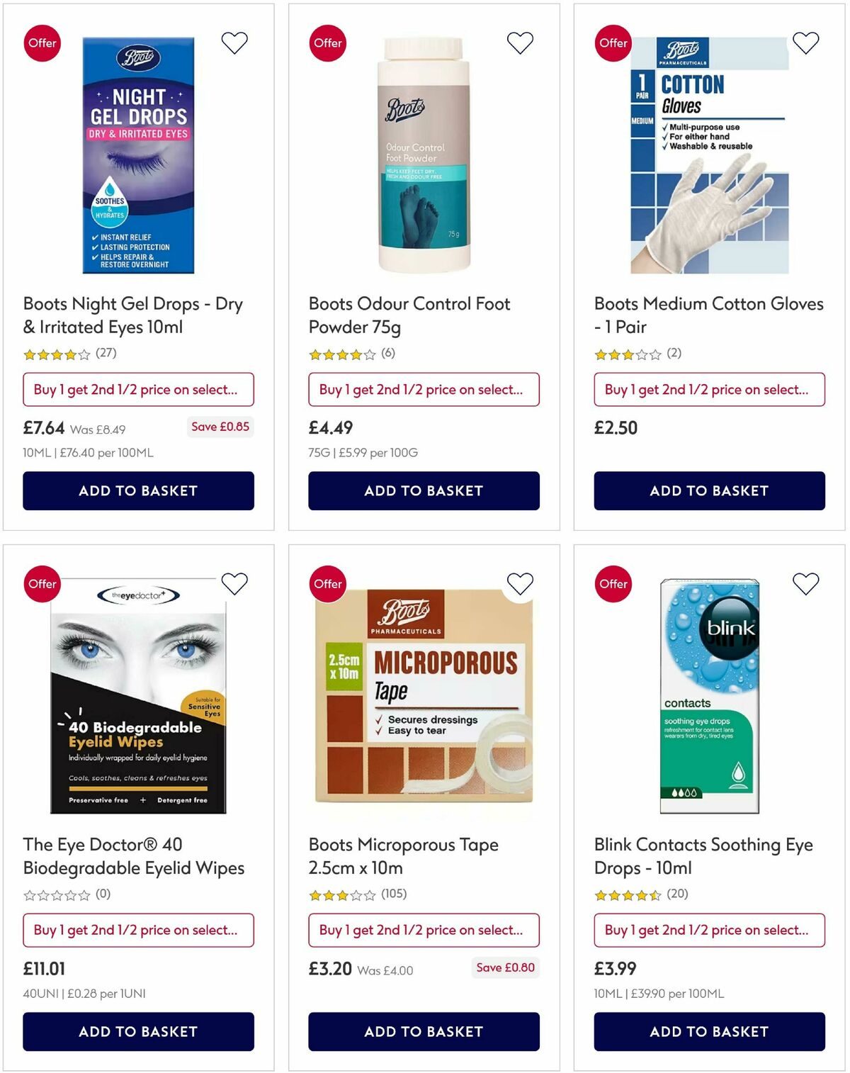 Boots Offers from 24 April