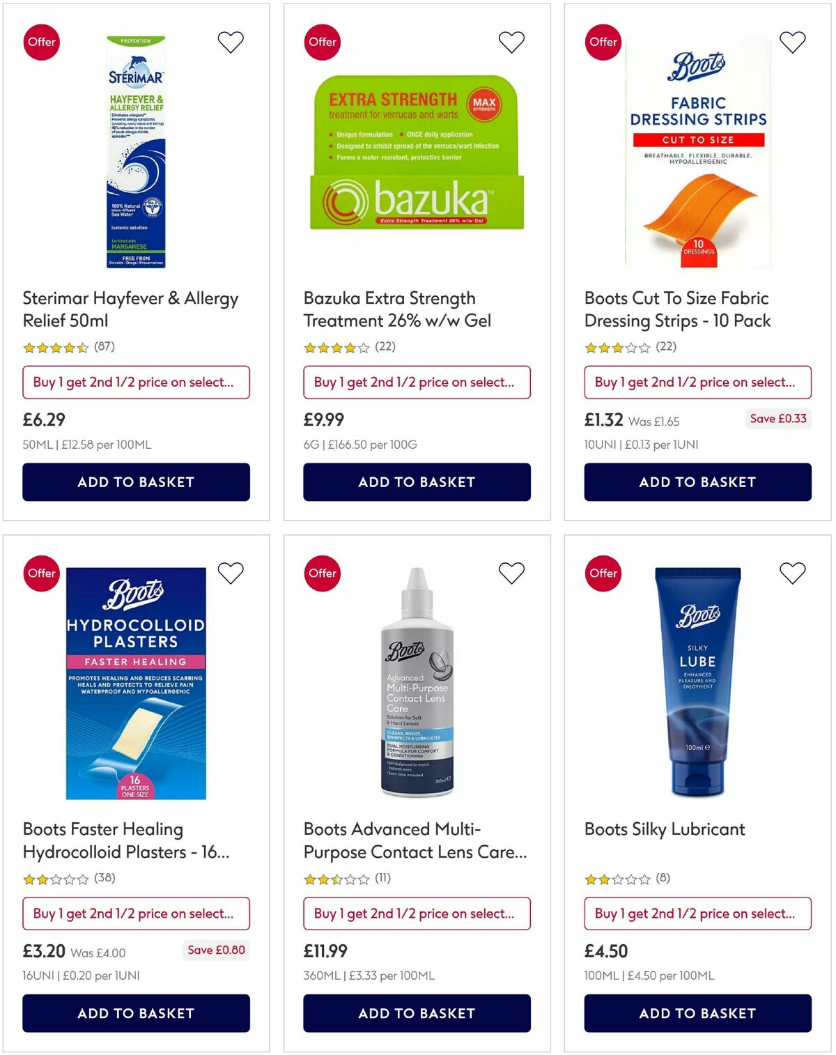 Boots Offers from 24 April