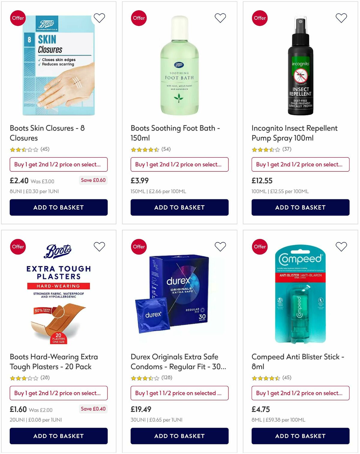 Boots Offers from 24 April