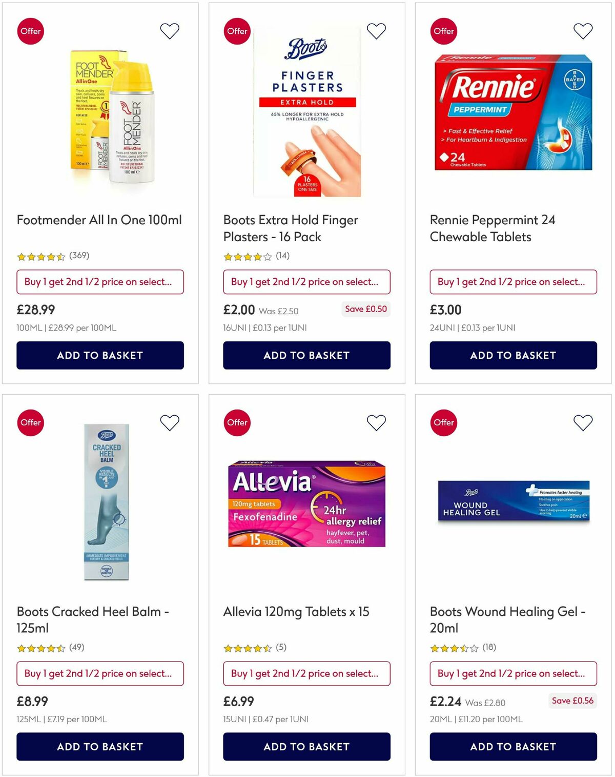 Boots Offers from 24 April