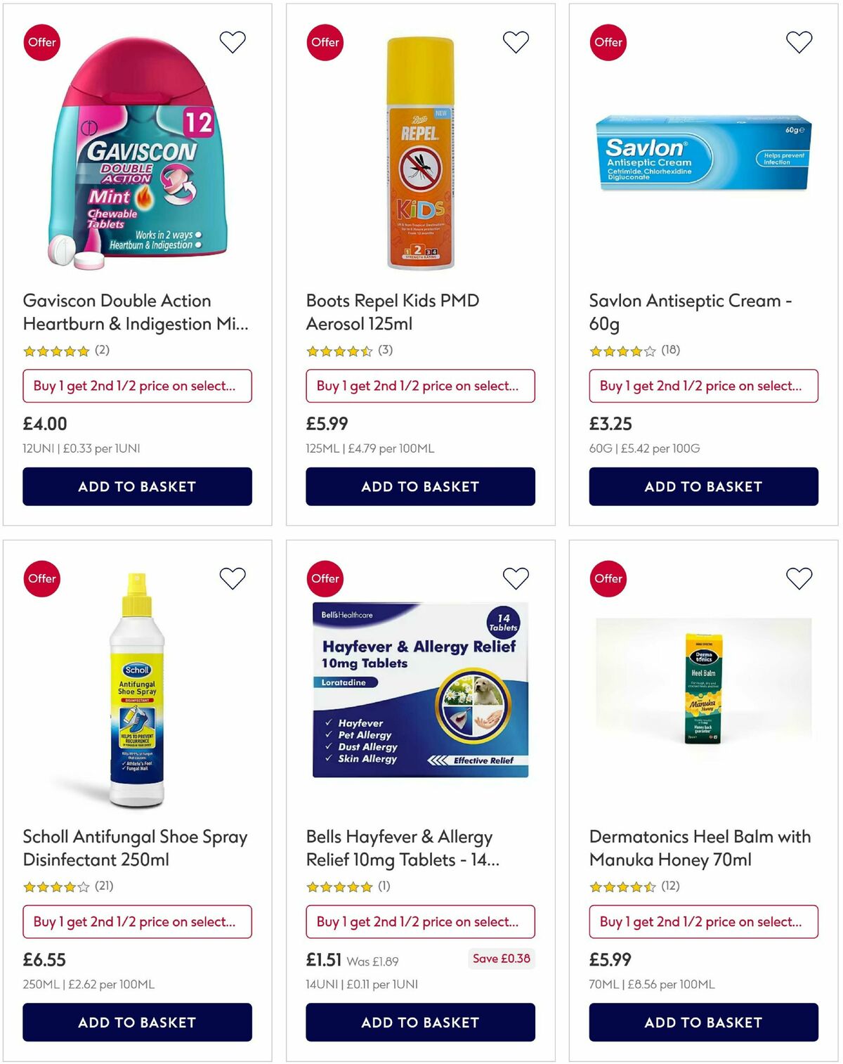 Boots Offers from 24 April
