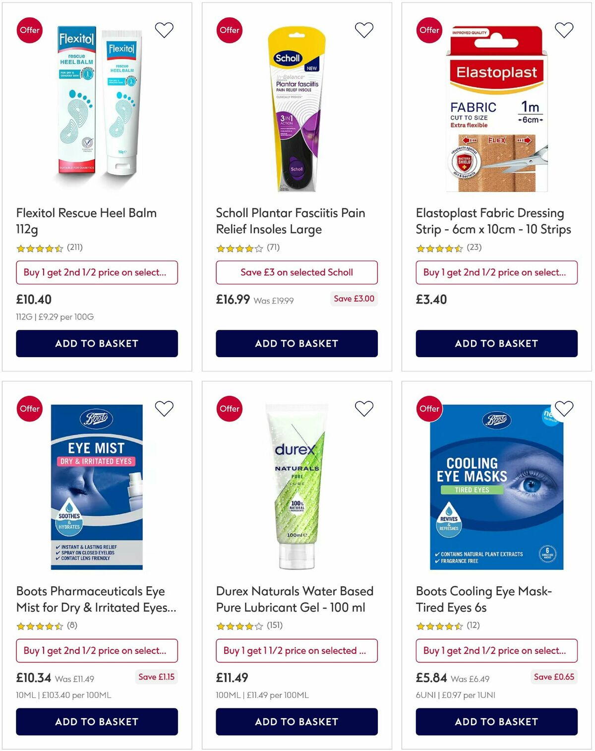 Boots Offers from 24 April