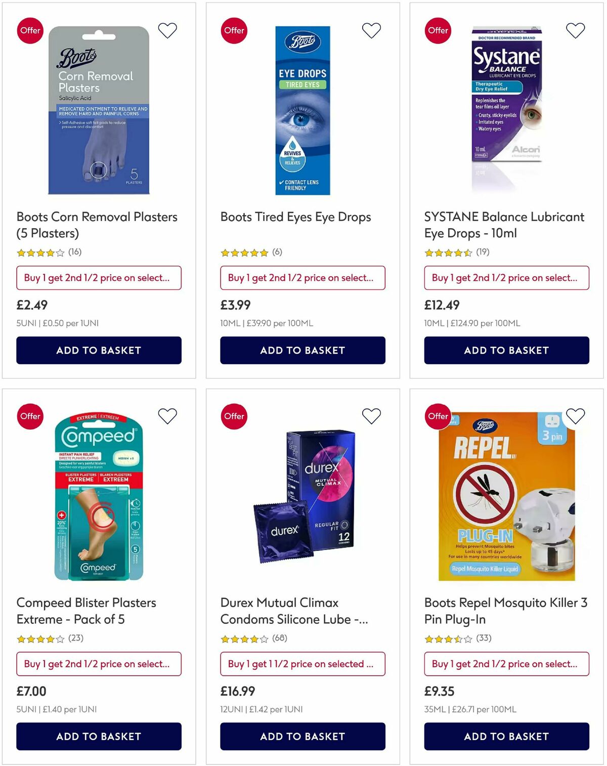 Boots Offers from 24 April