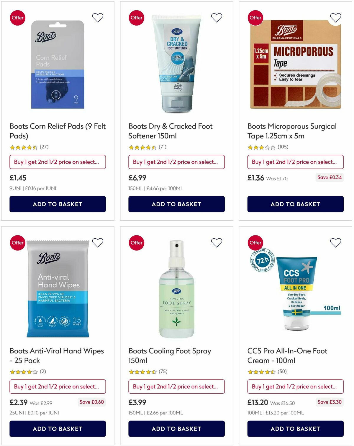 Boots Offers from 24 April