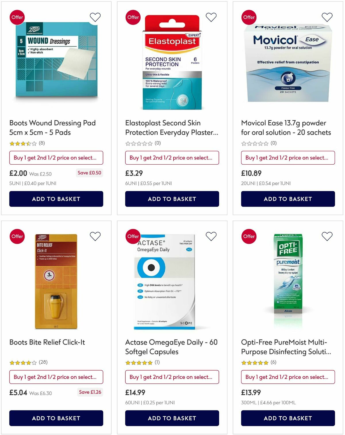 Boots Offers from 24 April