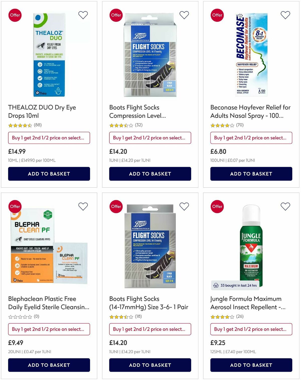 Boots Offers from 24 April