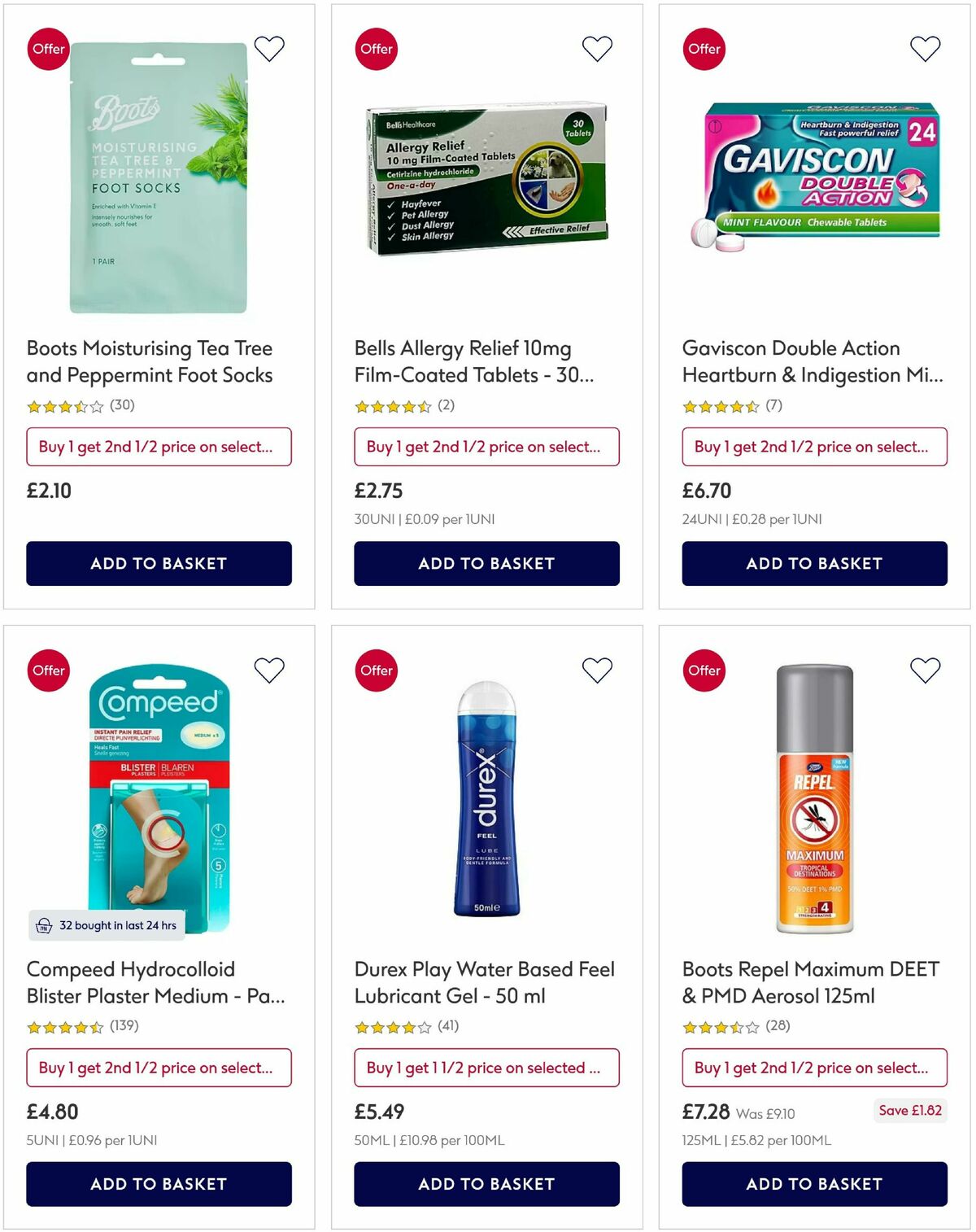 Boots Offers from 24 April