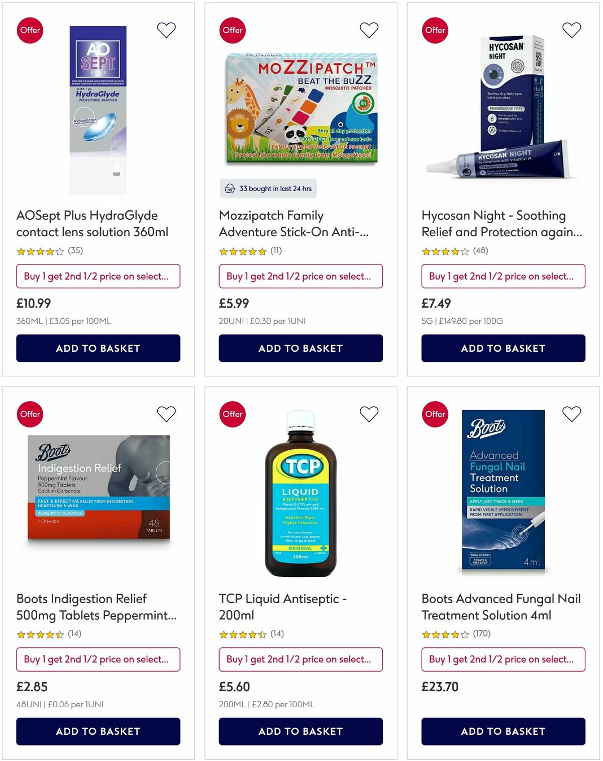 Boots Offers from 24 April