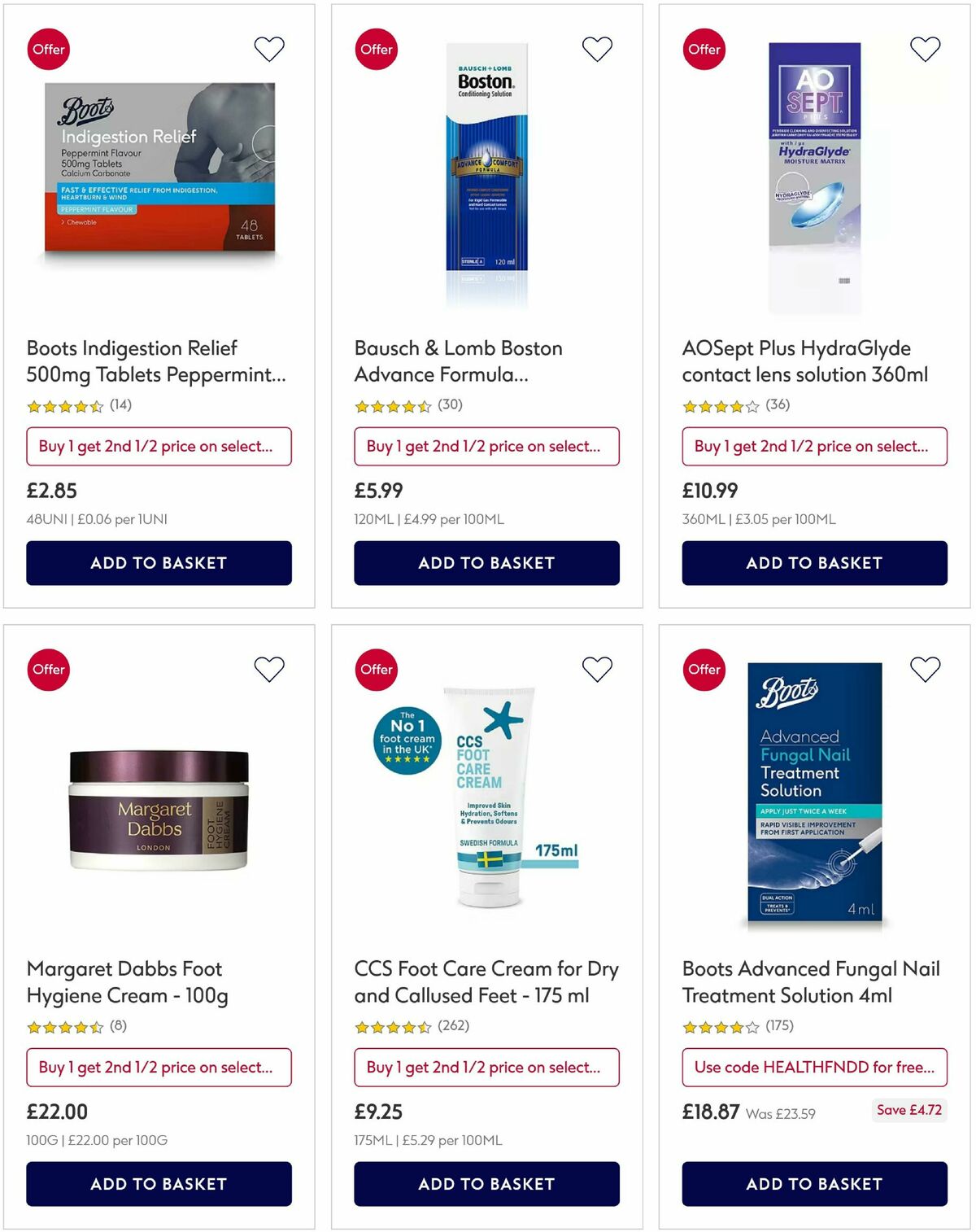 Boots Offers from 10 June