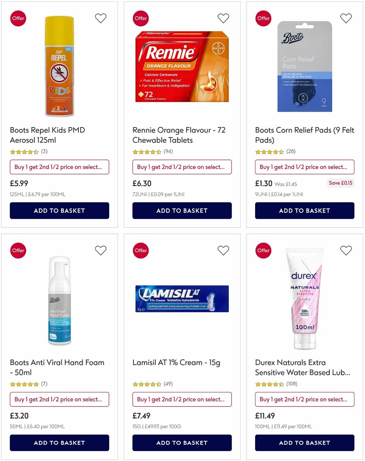 Boots Offers from 10 June