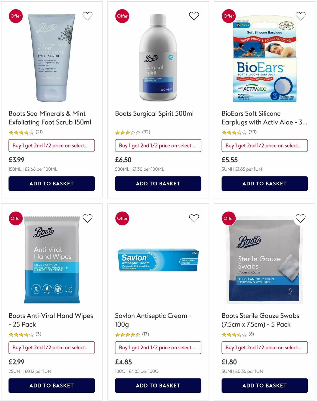 Boots Offers from 10 June