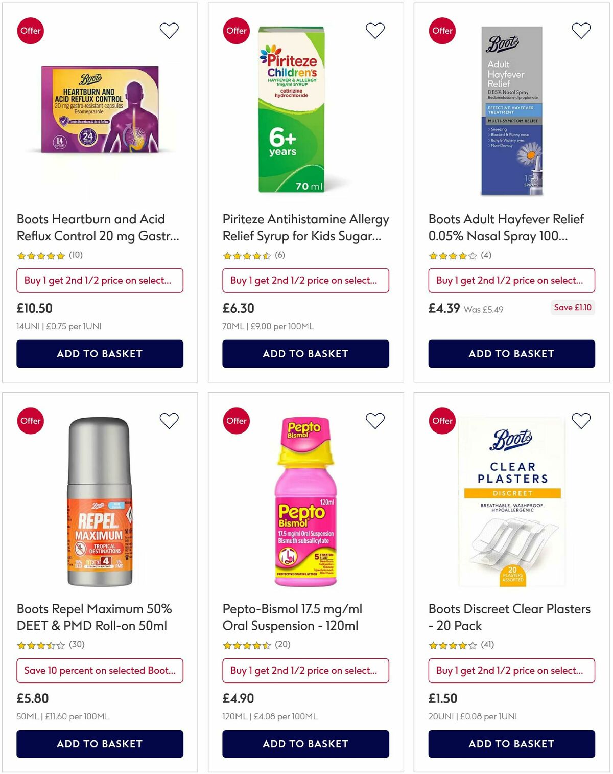 Boots Offers from 10 June