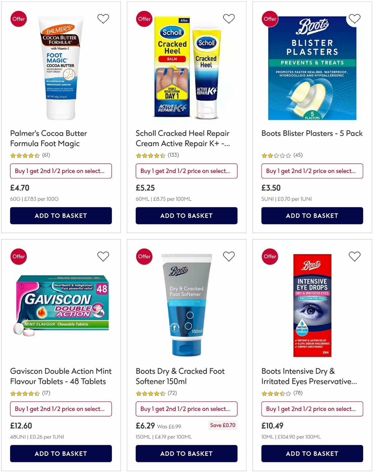 Boots Offers from 10 June