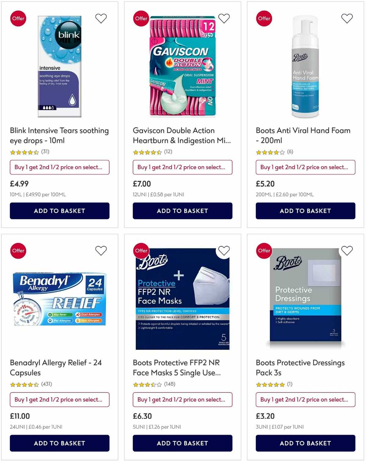 Boots Offers from 10 June