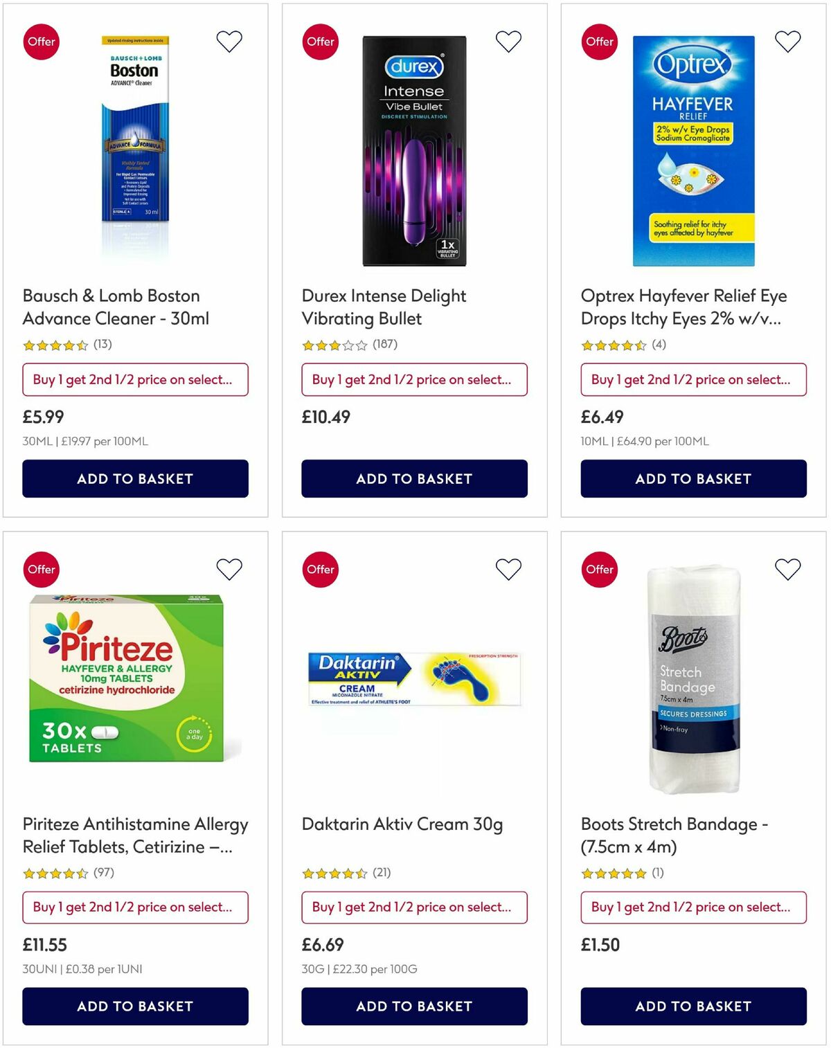 Boots Offers from 10 June