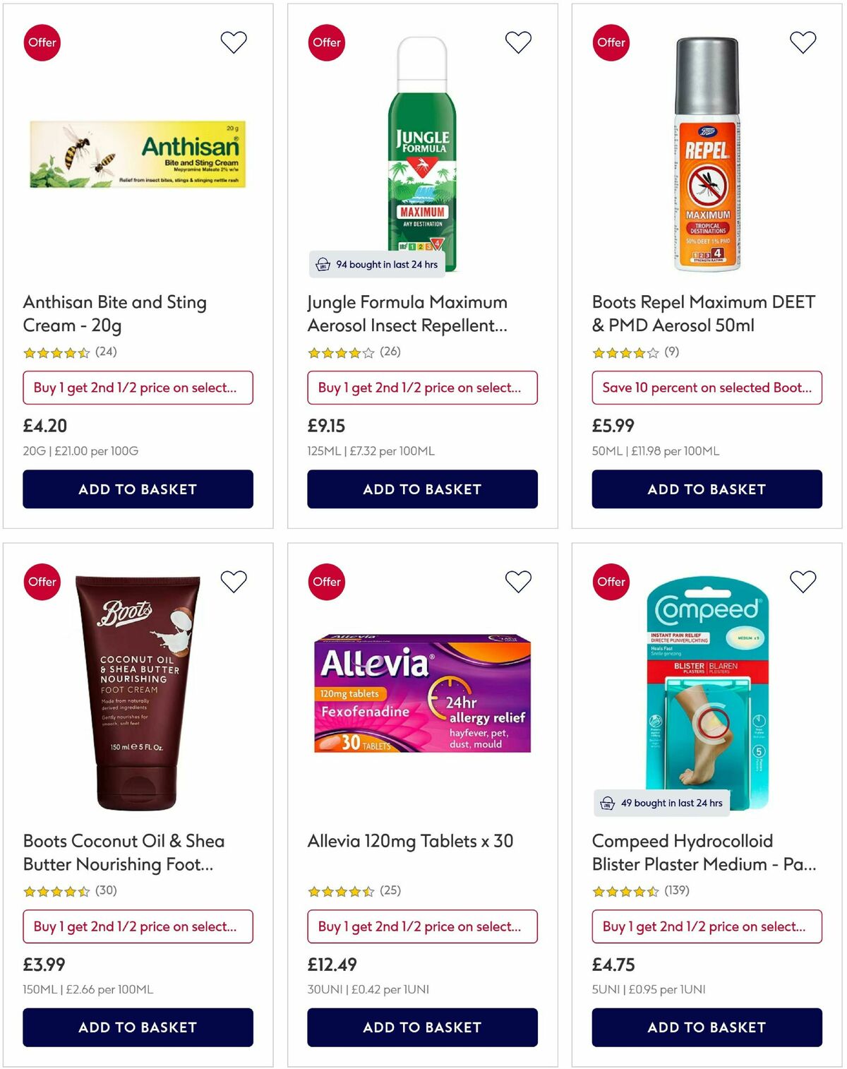 Boots Offers from 10 June