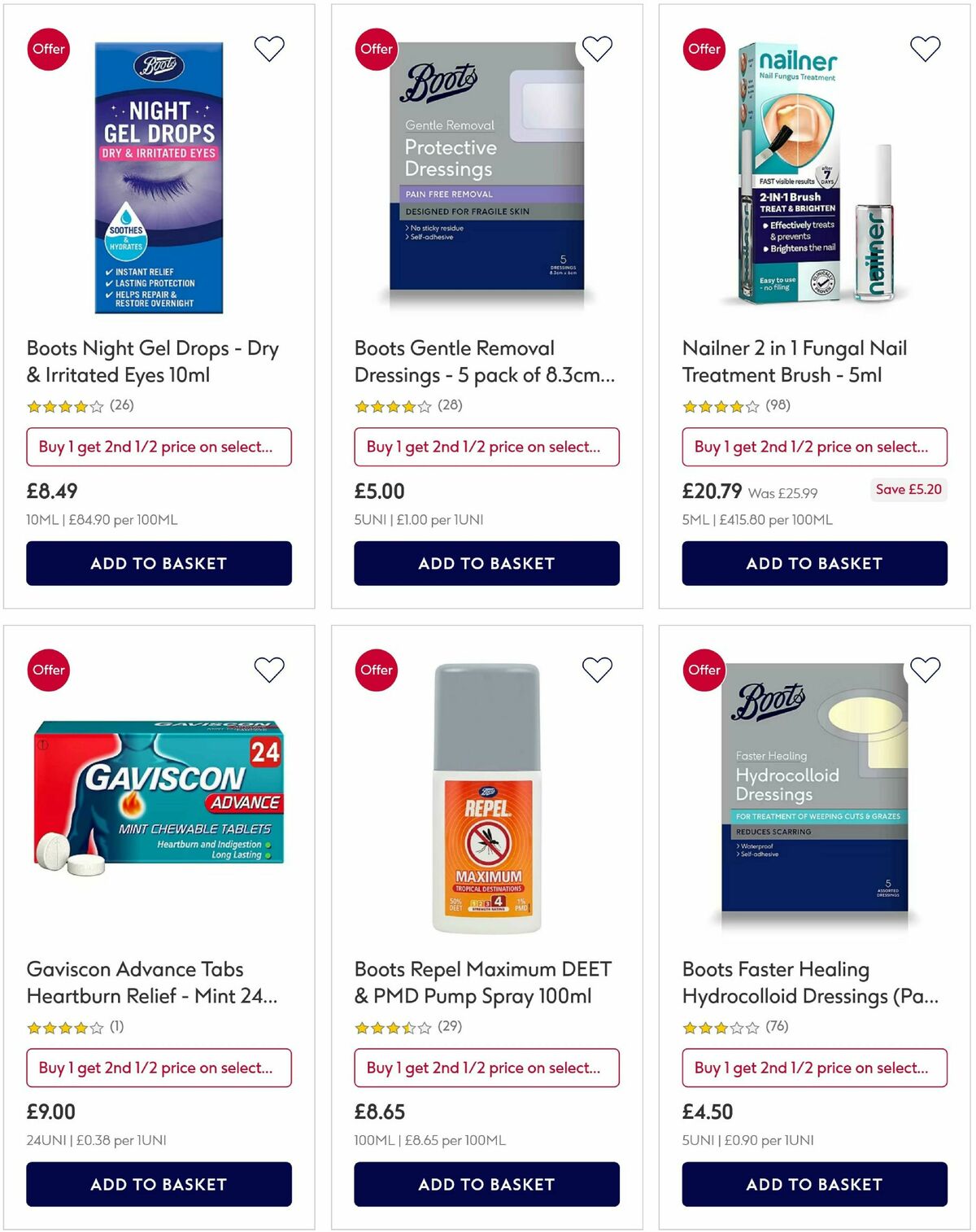 Boots Offers from 10 June