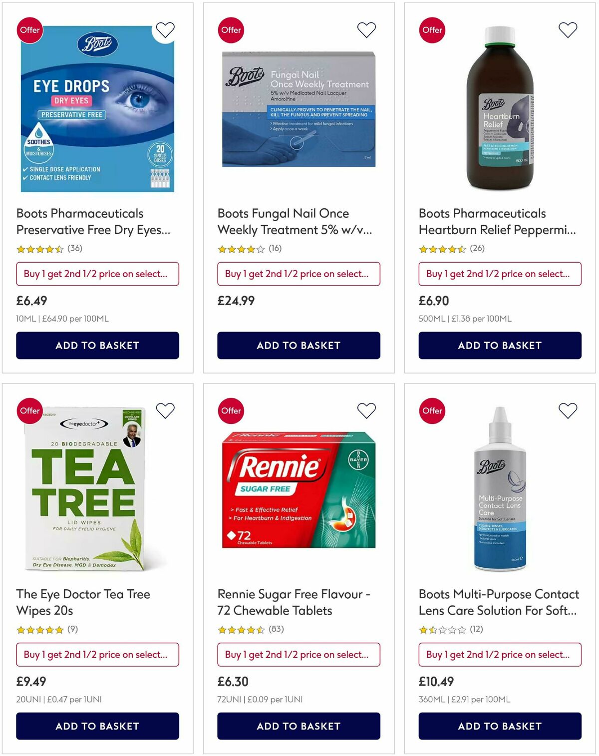 Boots Offers from 10 June