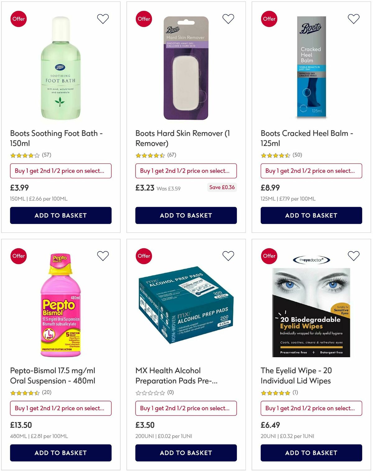Boots Offers from 10 June