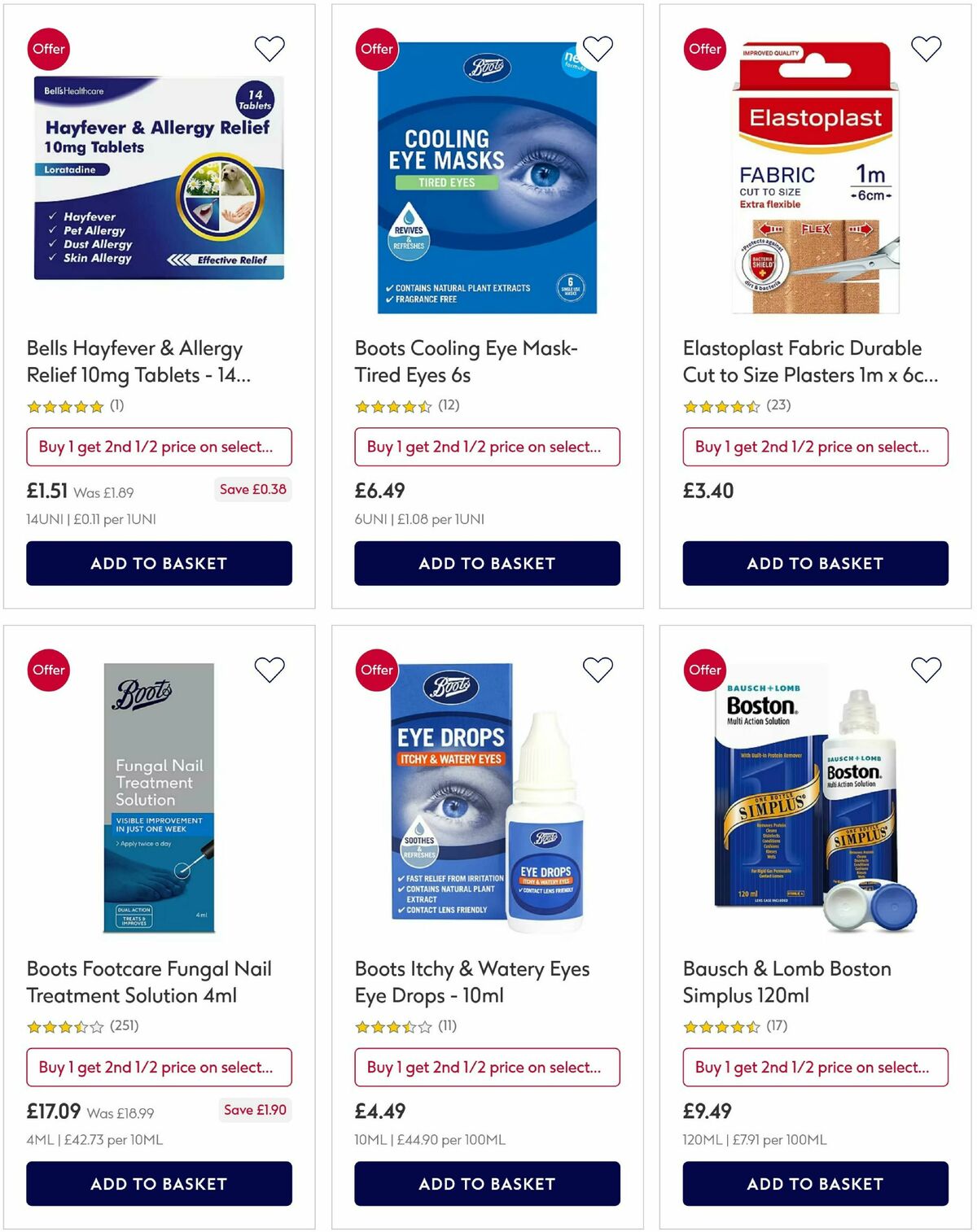 Boots Offers from 10 June