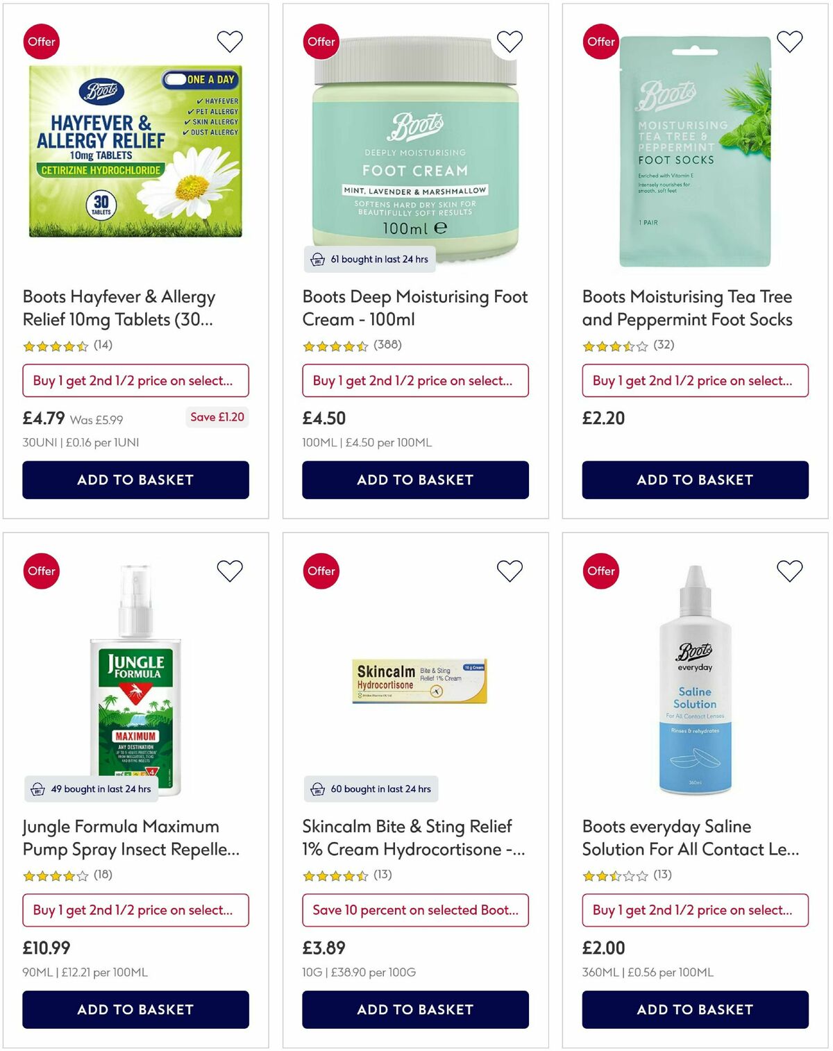 Boots Offers from 10 June