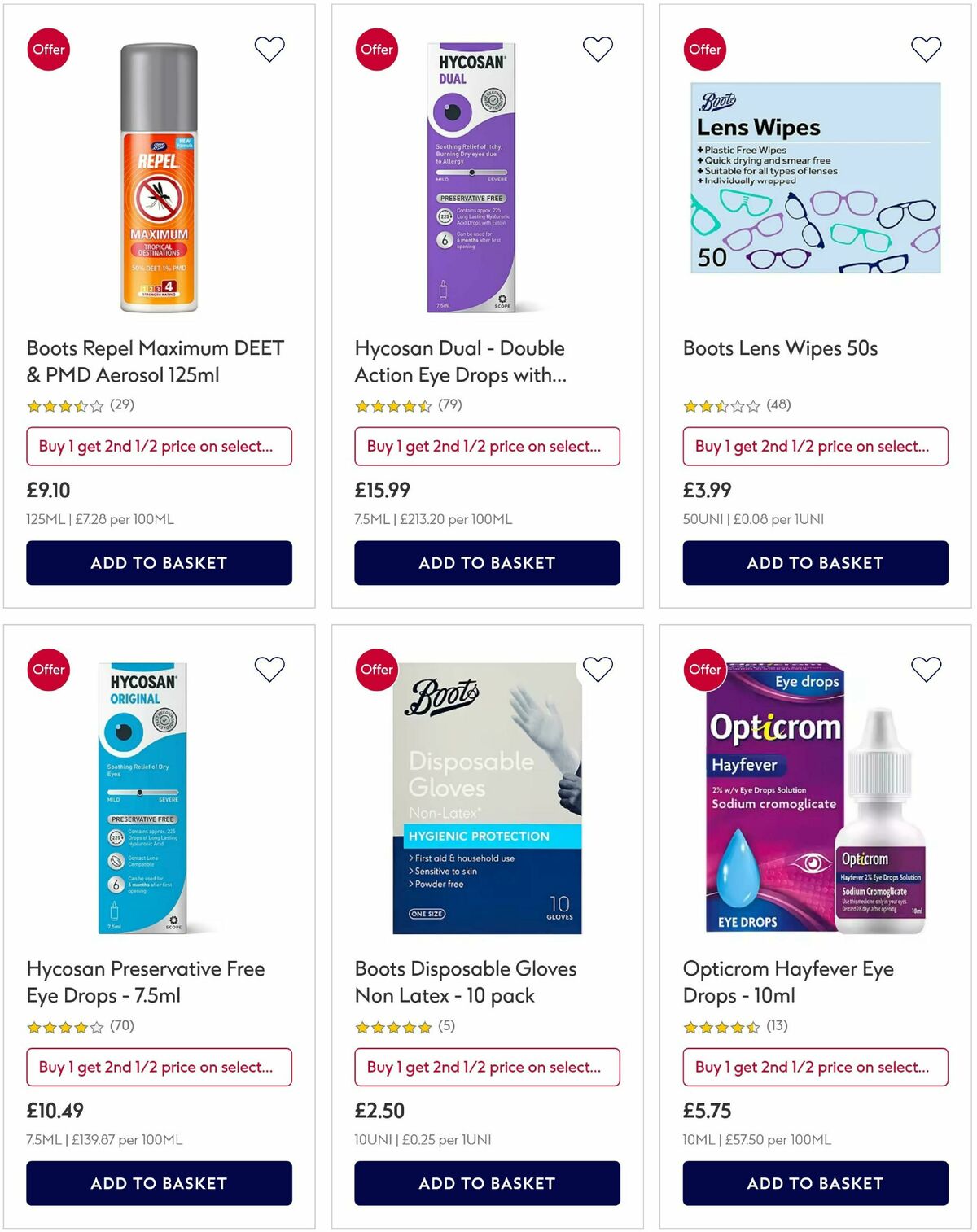 Boots Offers from 10 June