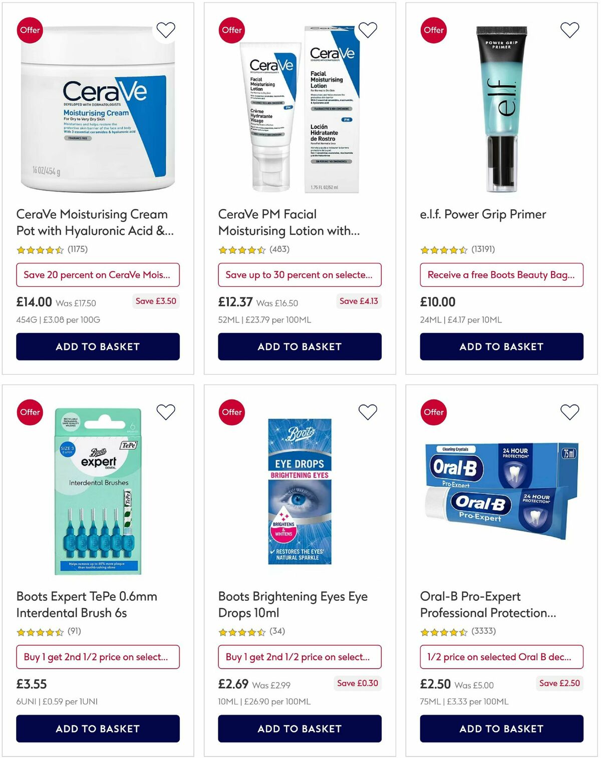 Boots Offers from 8 July