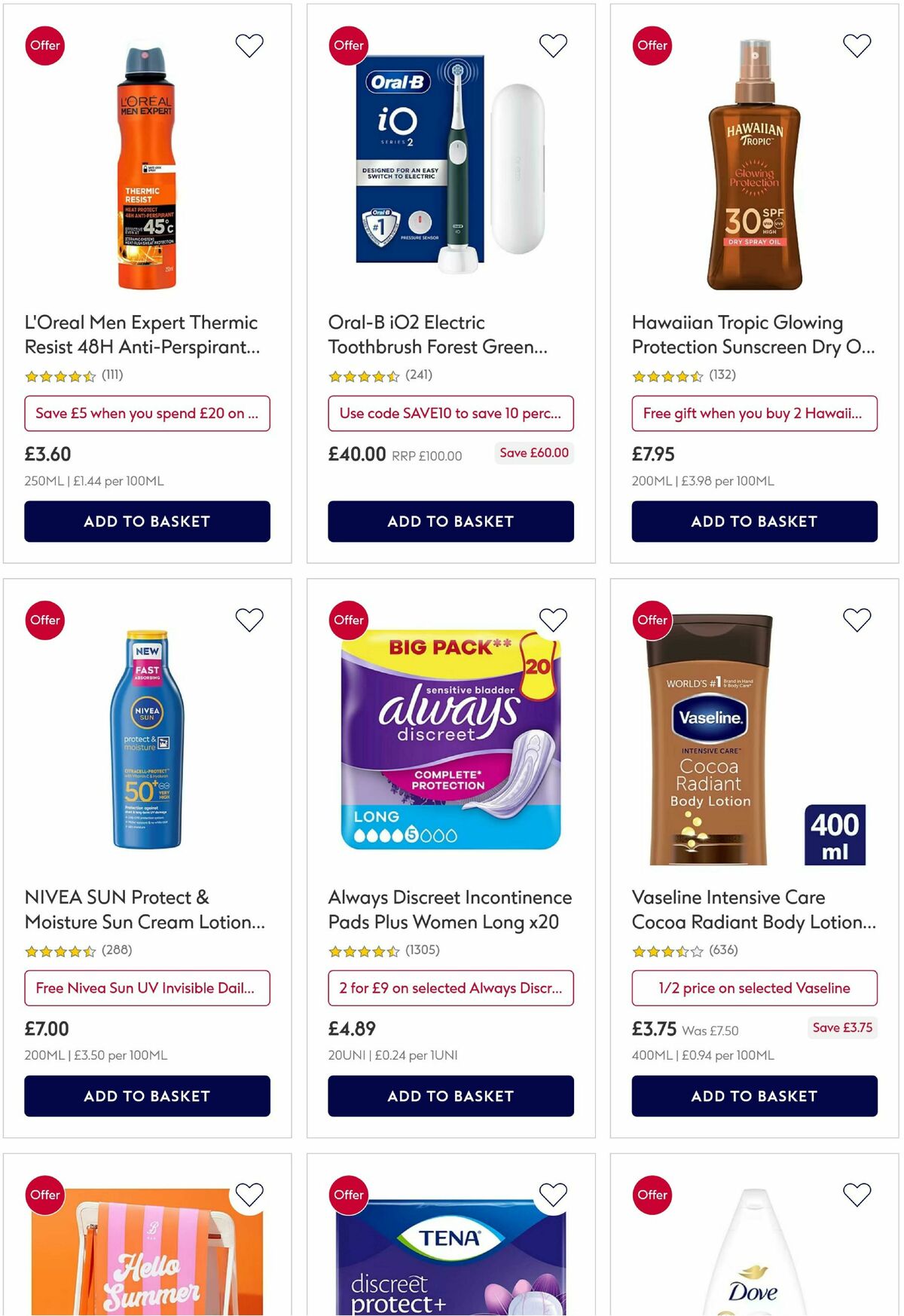 Boots Offers from 8 July