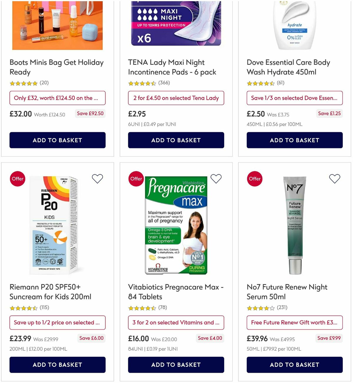 Boots Offers from 8 July