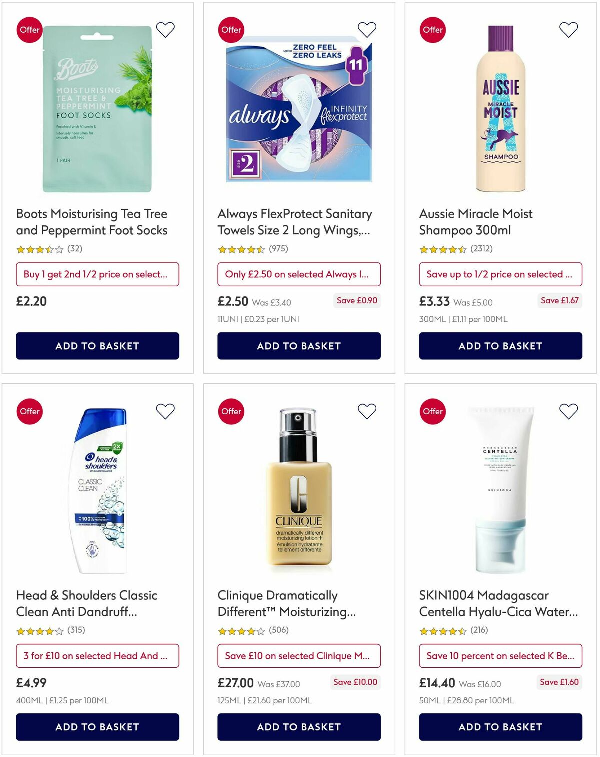 Boots Offers from 8 July