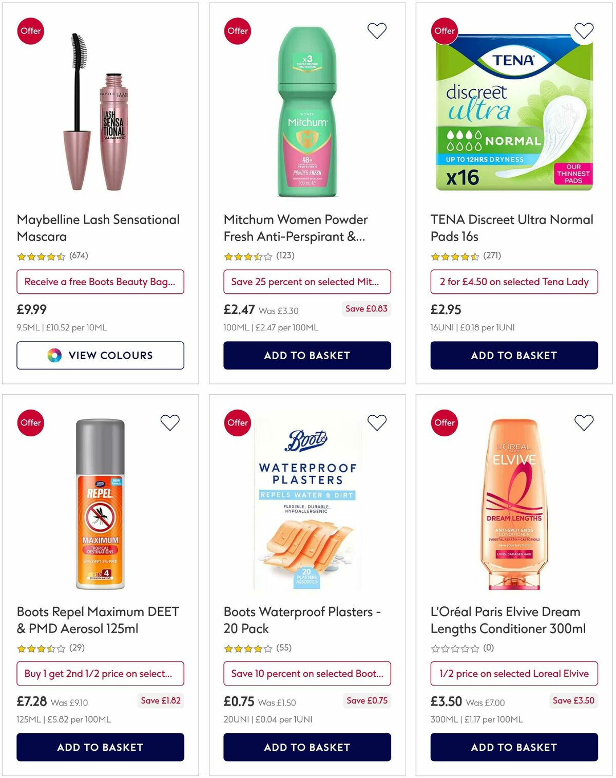 Boots Offers from 8 July
