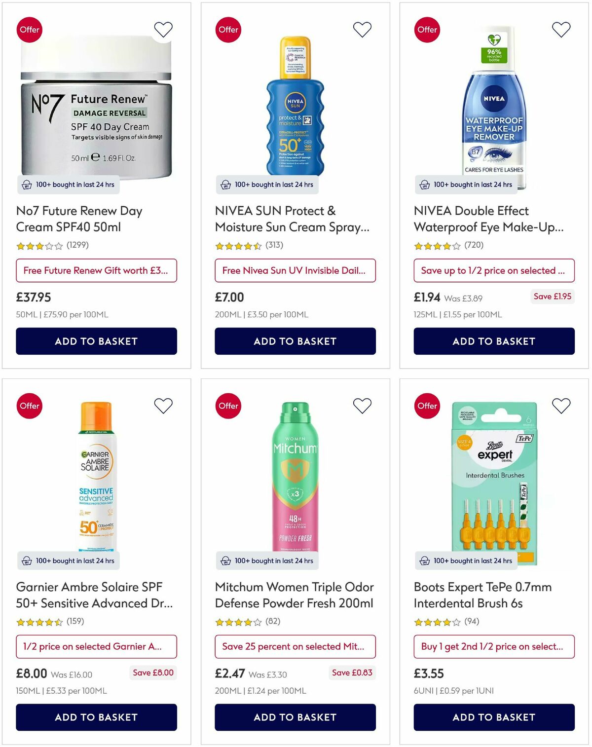 Boots Offers from 8 July