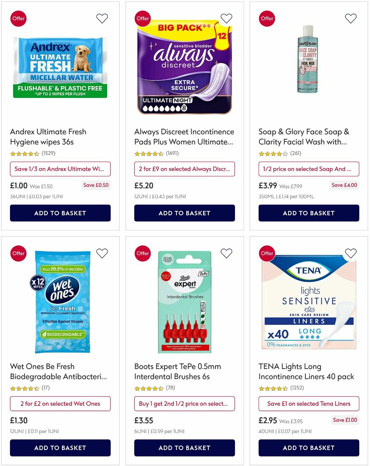 Boots Offers from 8 July