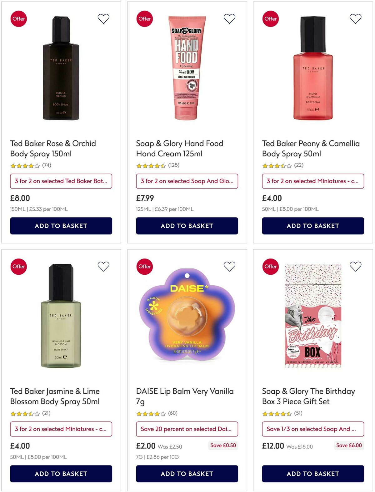 Boots Offers from 16 July
