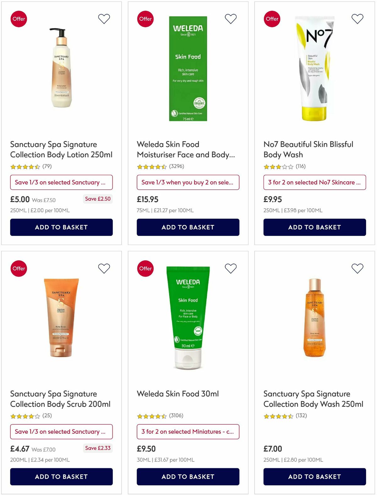Boots Offers from 16 July