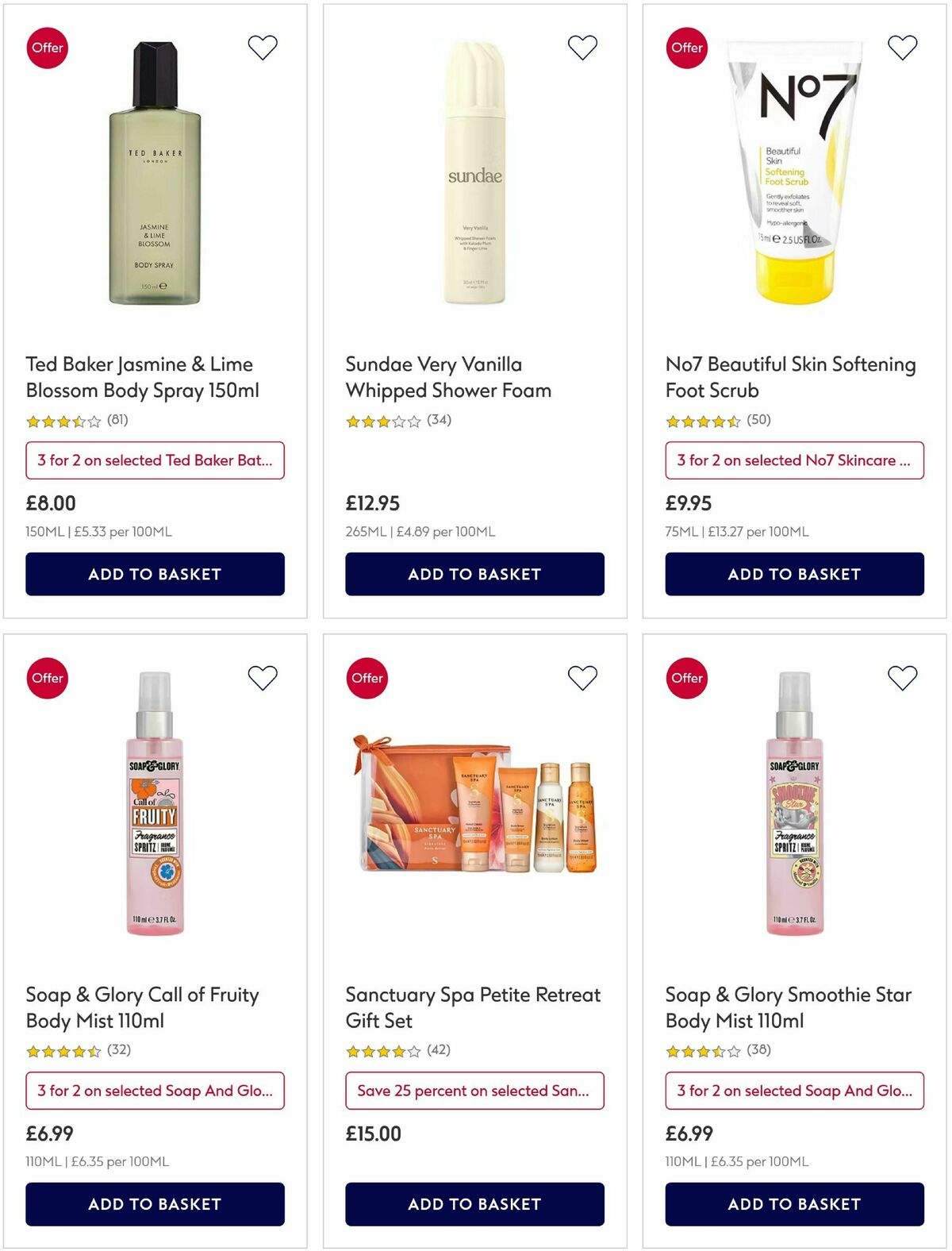 Boots Offers from 16 July