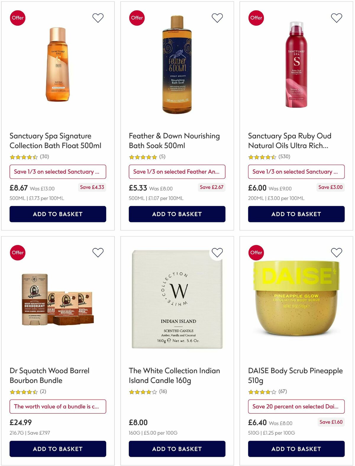 Boots Offers from 16 July