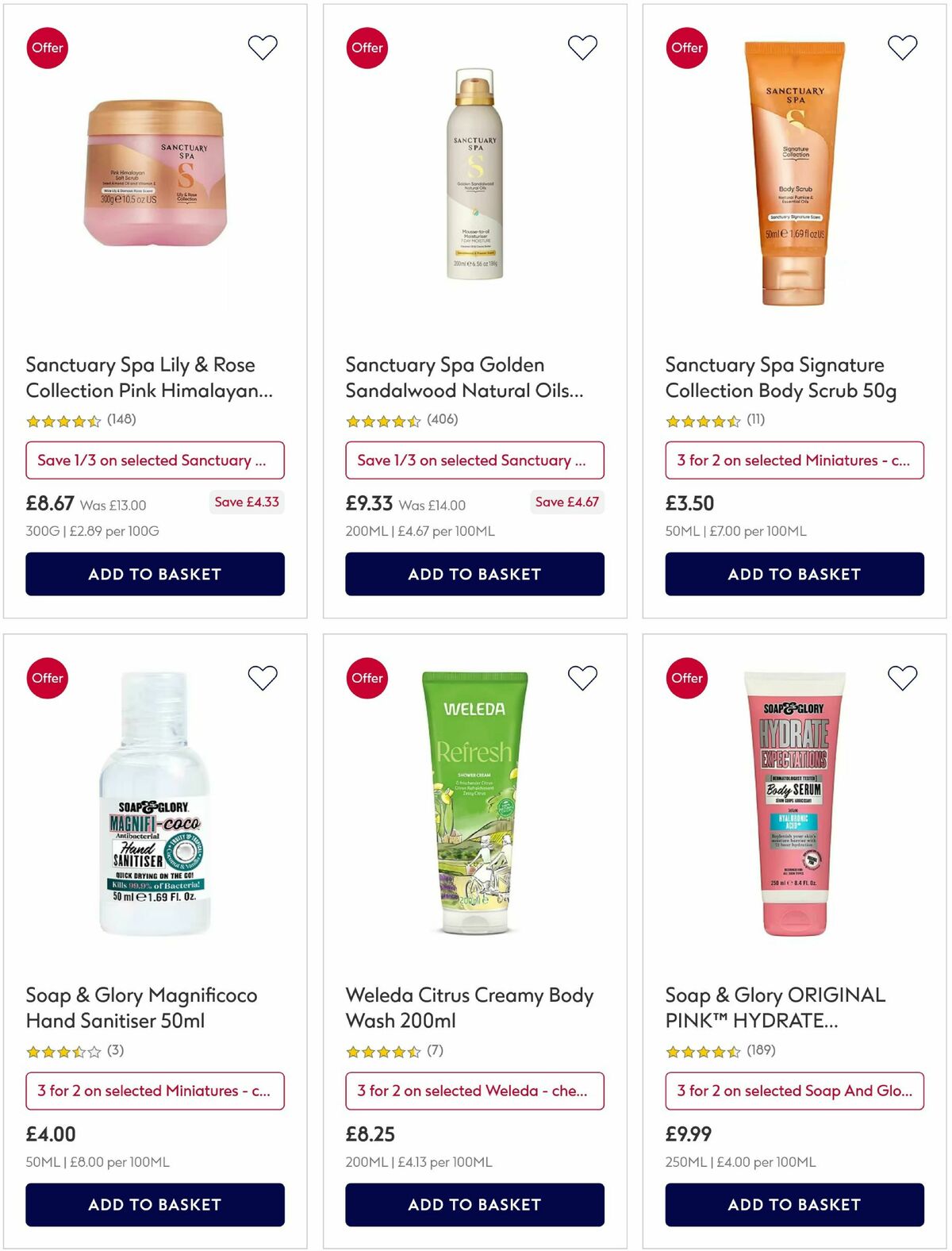 Boots Offers from 16 July