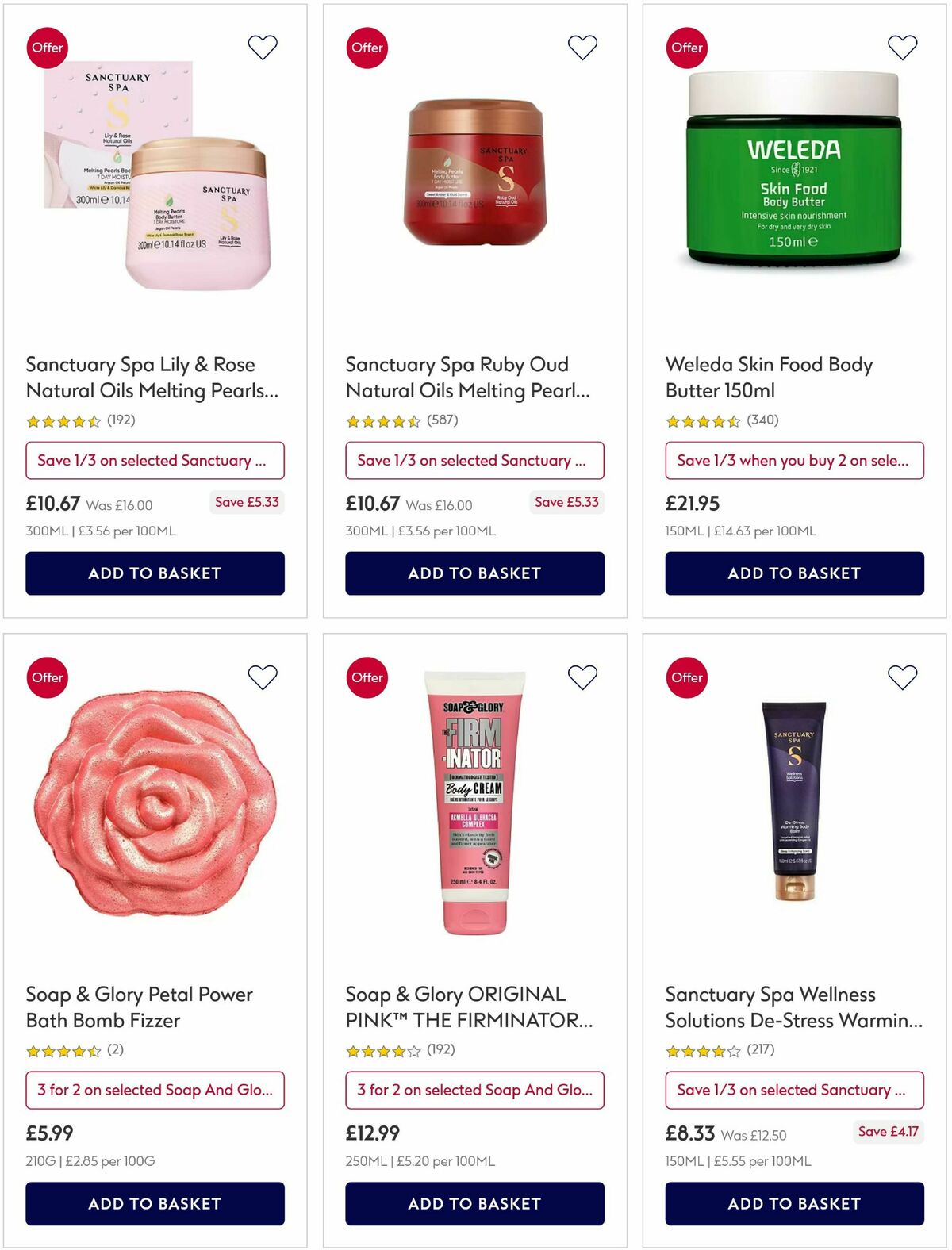 Boots Offers from 16 July