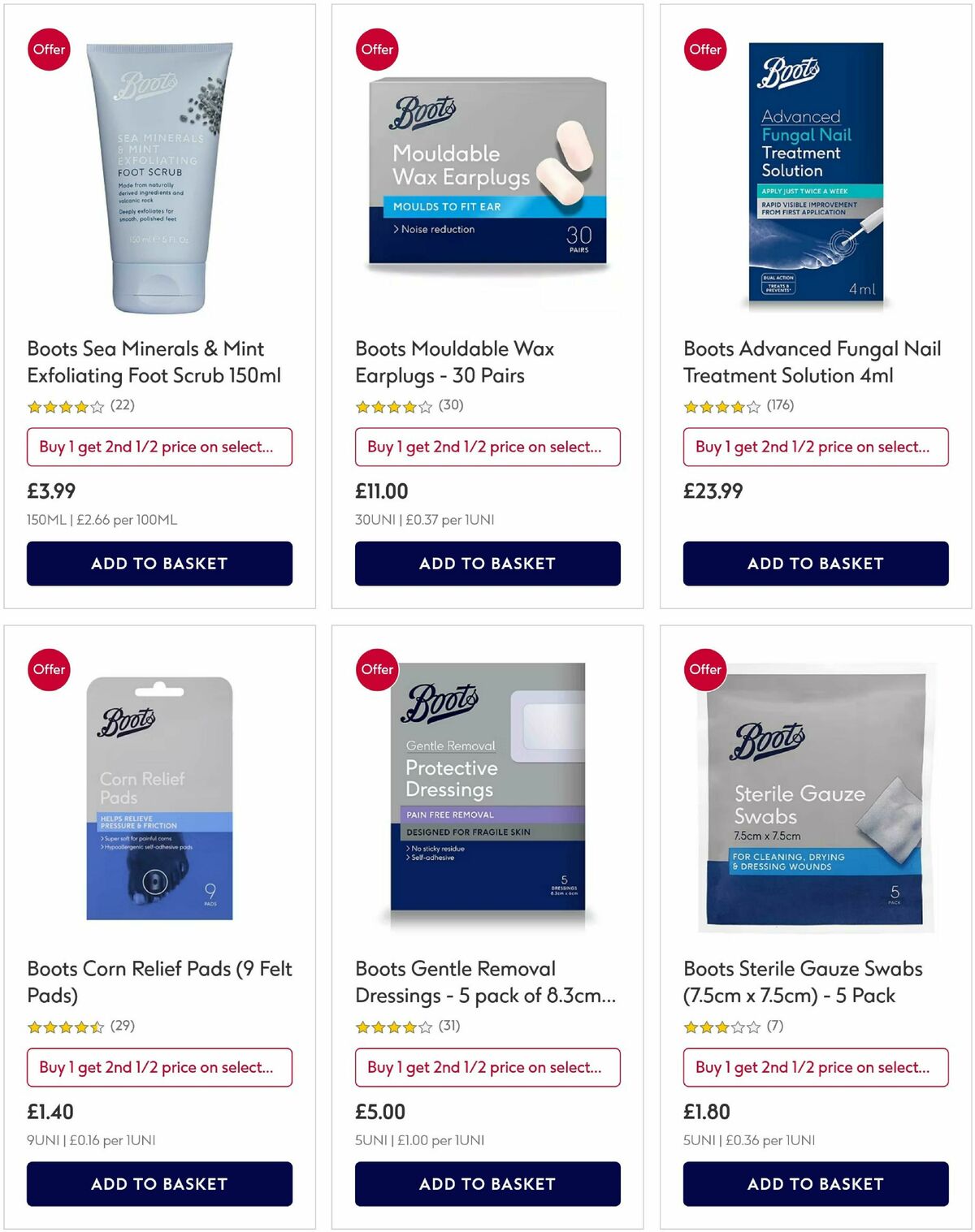 Boots Offers from 15 August