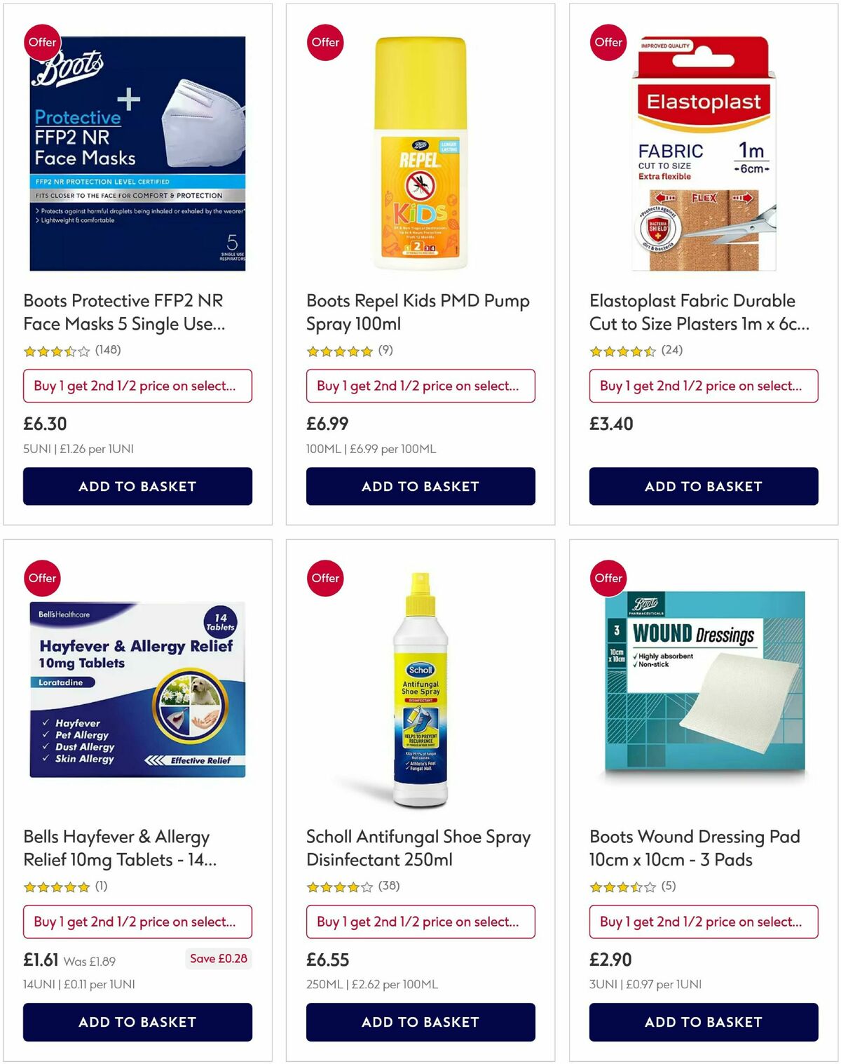 Boots Offers from 15 August