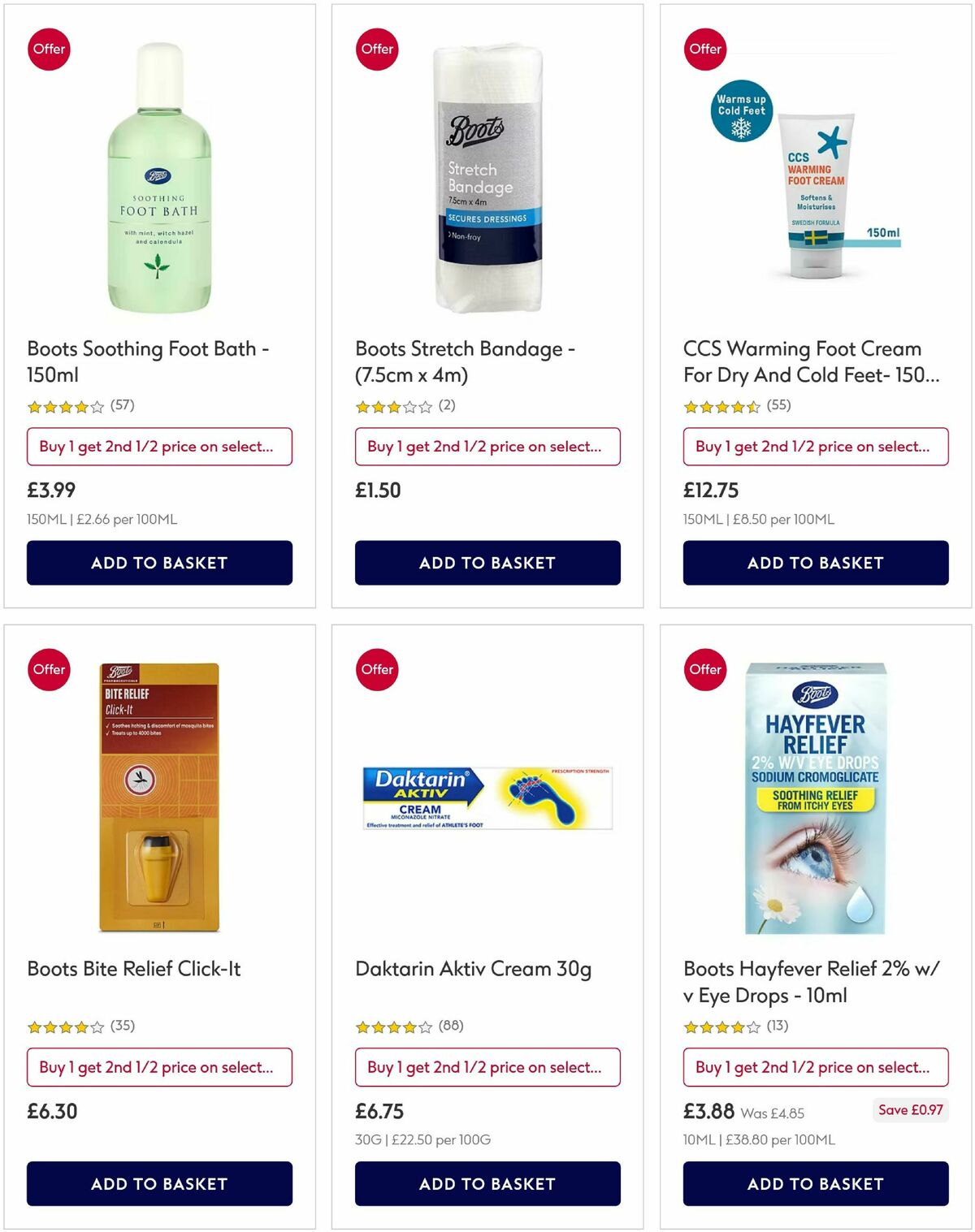 Boots Offers from 15 August