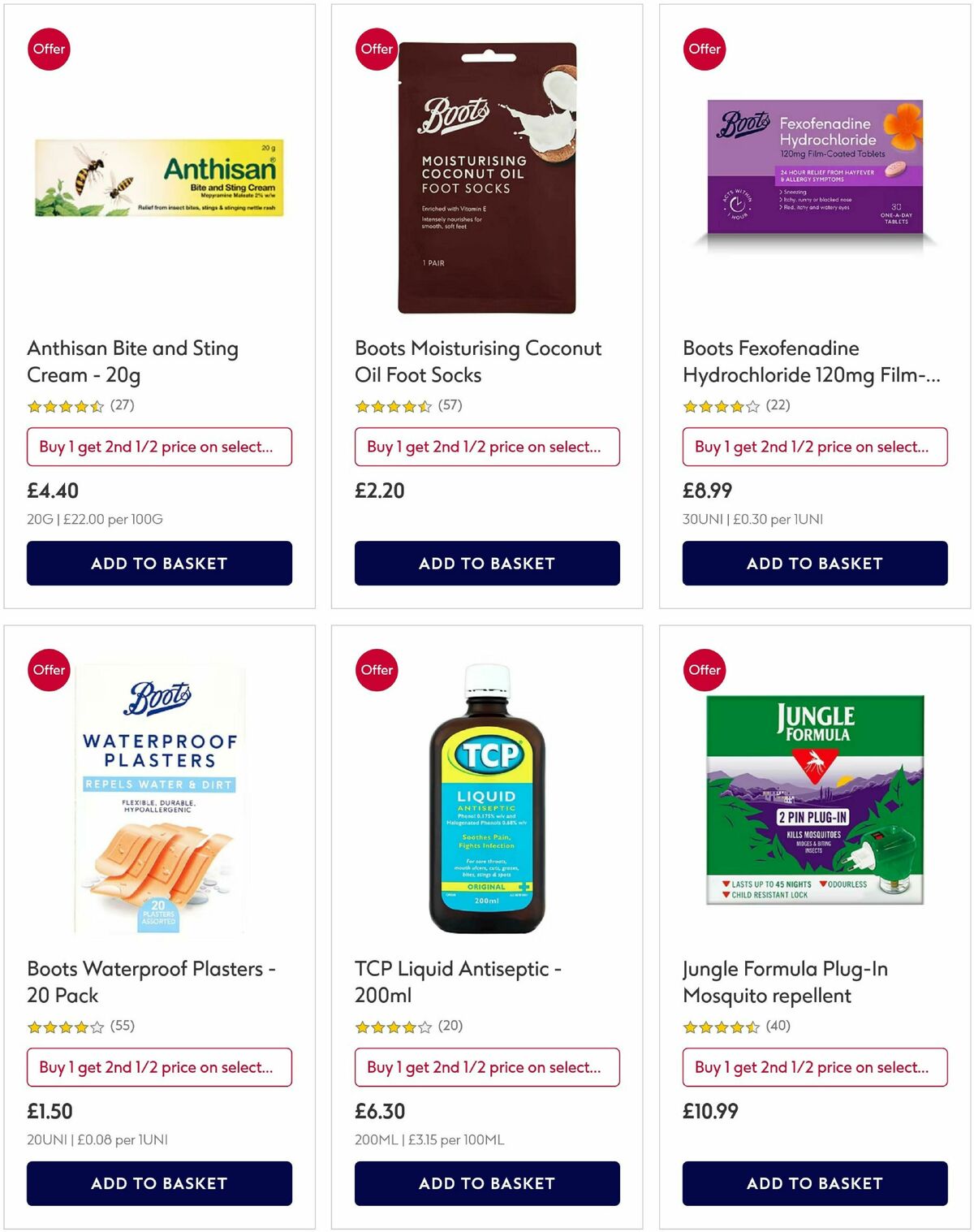 Boots Offers from 15 August
