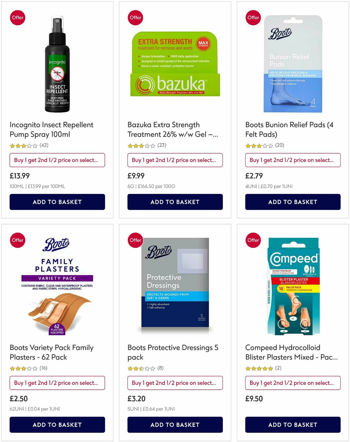 Boots Offers from 15 August