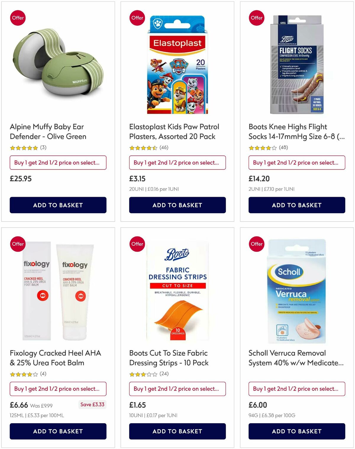Boots Offers from 15 August