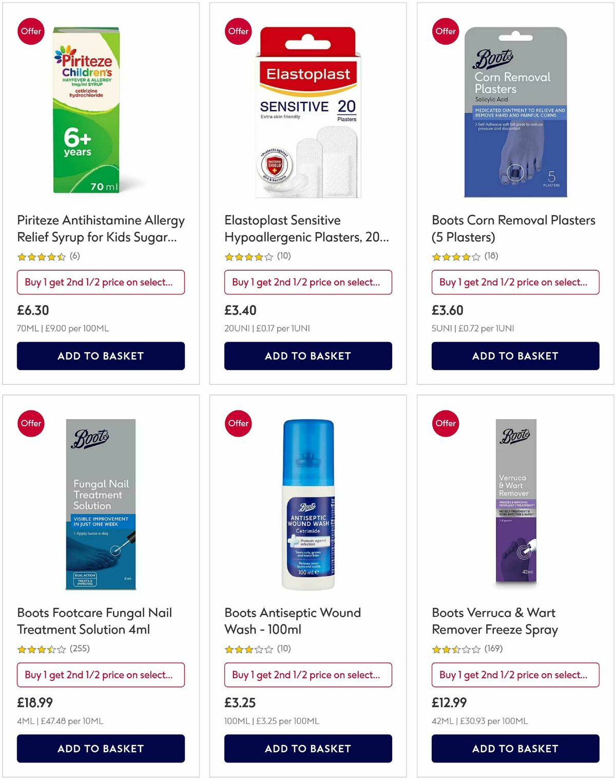 Boots Offers from 15 August