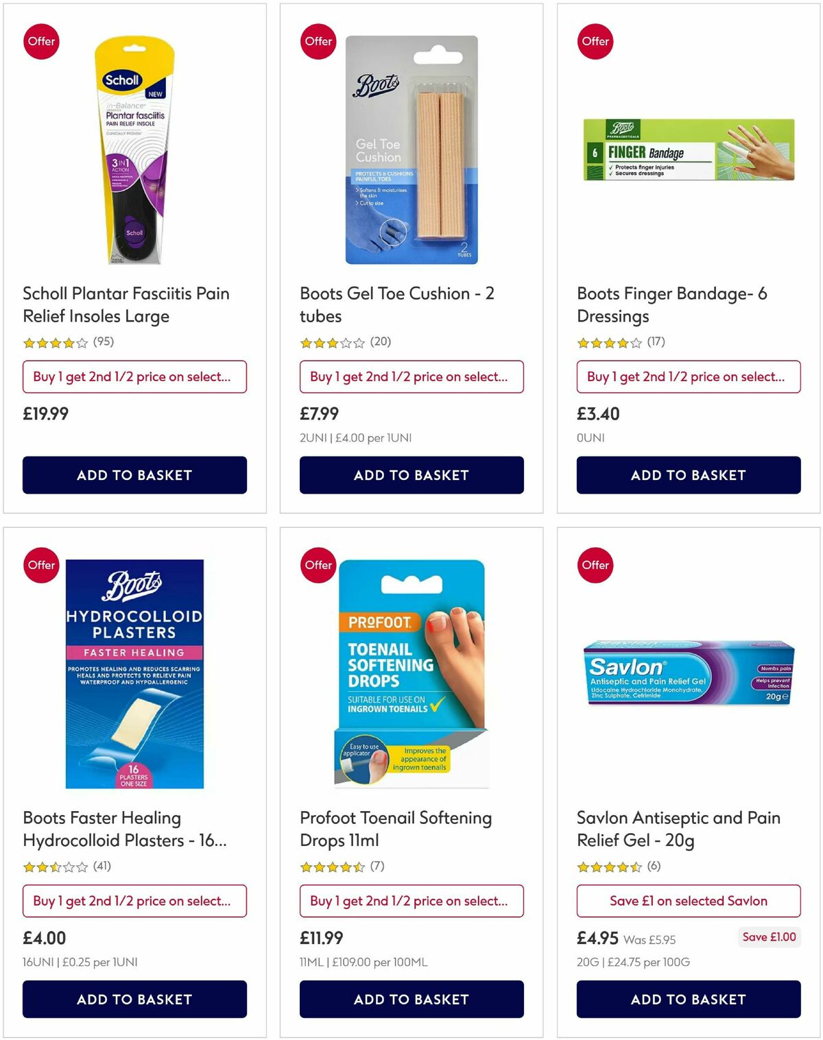 Boots Offers from 15 August