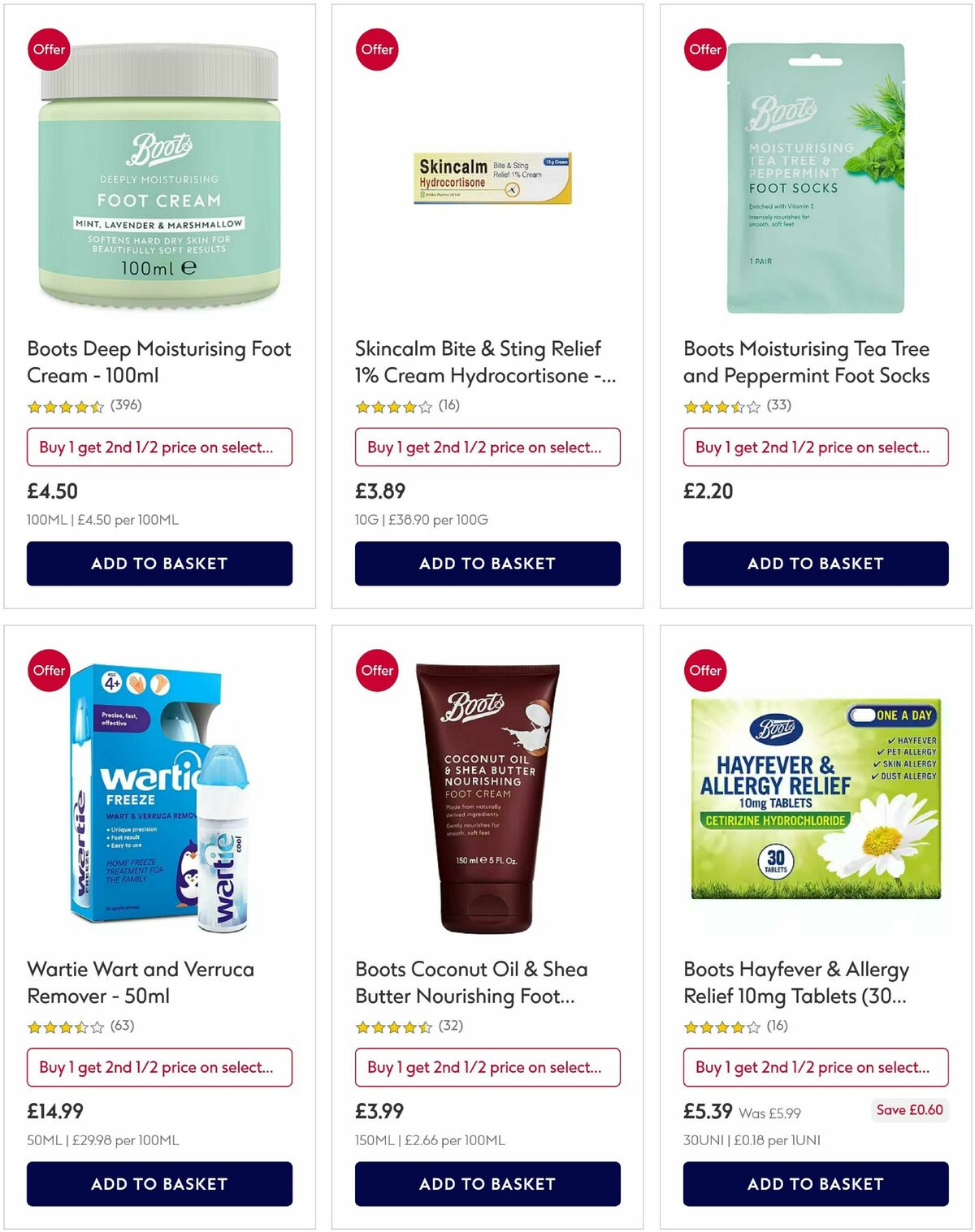 Boots Offers from 15 August