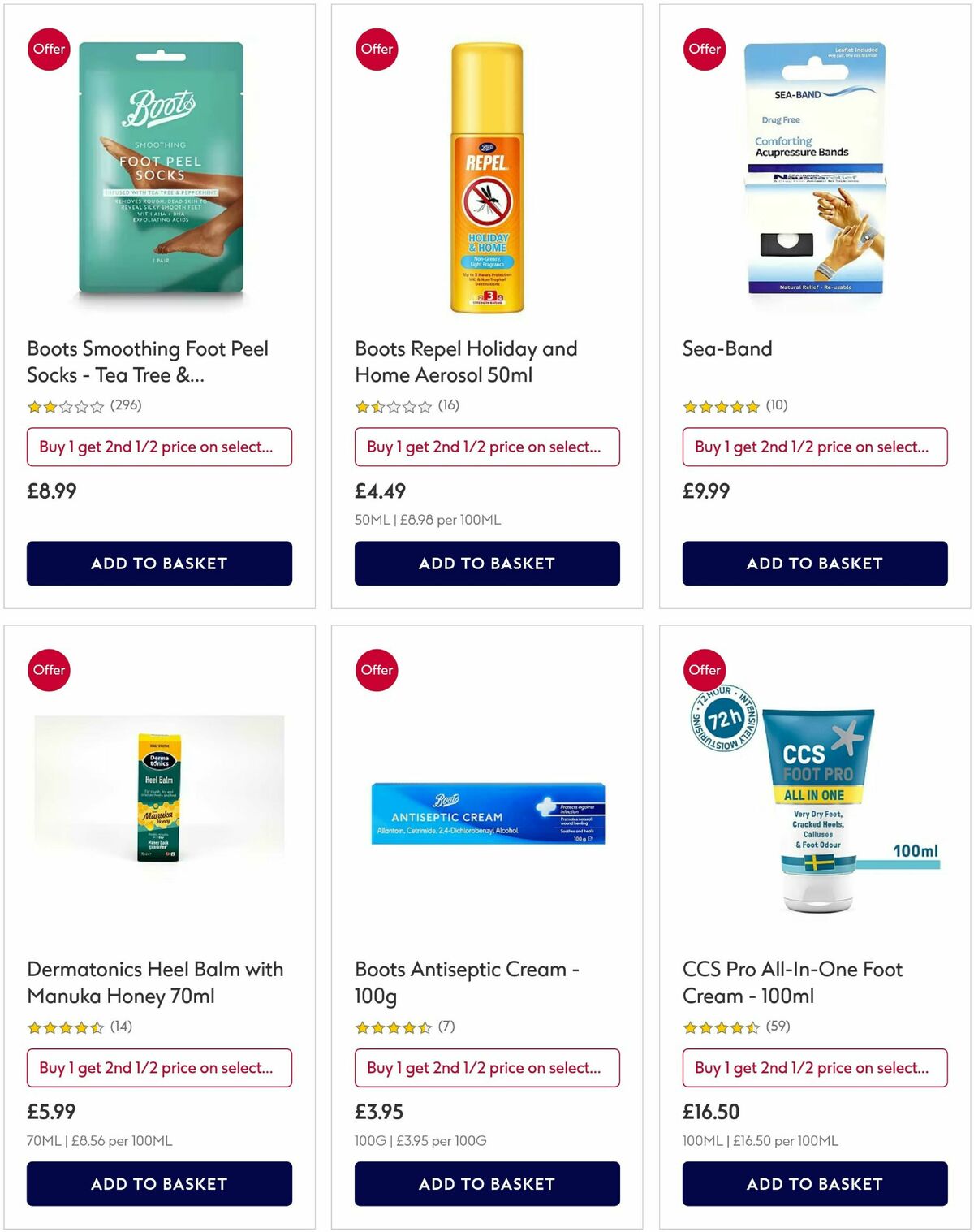 Boots Offers from 15 August